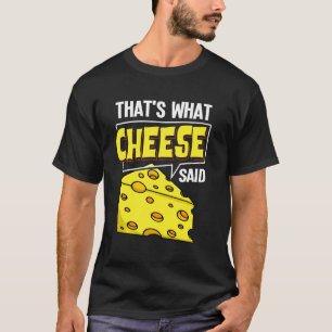 Camiseta Cheese Board Sticks Vegan Funny Puns