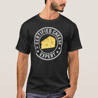 Camiseta Cheese Expert Cheese Lover