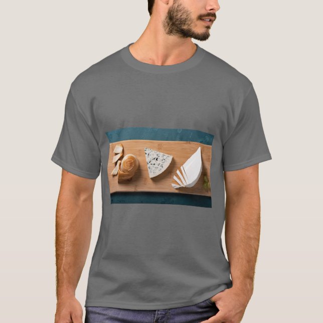 Camiseta Cheese Lover Fun Graphic (Frente)
