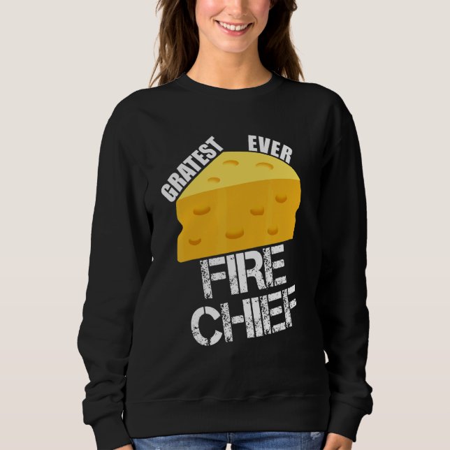 Camiseta Cheese Pun Gratest Ever Fire Chief  Firefighting H (Frente)