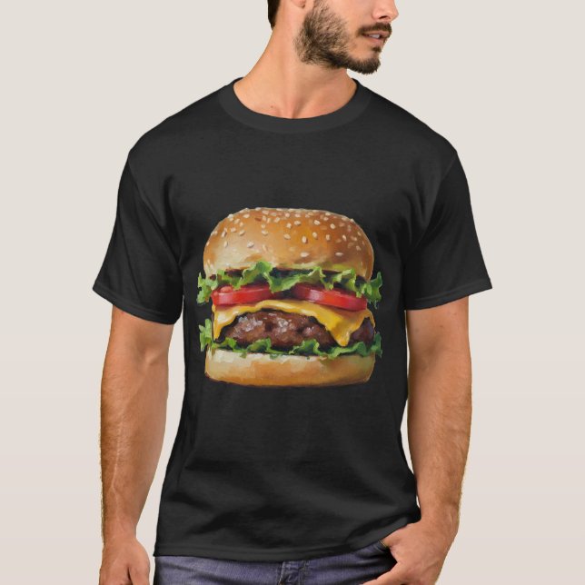 Camiseta Cheeseburger in Paradise (Frente)