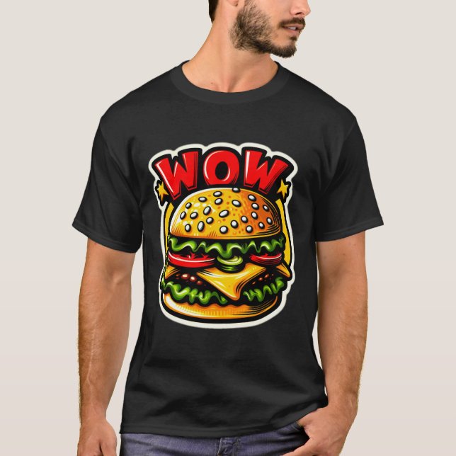 CAMISETA CHEESEBURGER LOVE 5 (Frente)