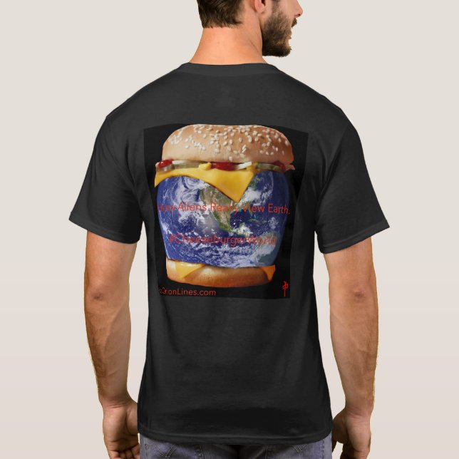 Camiseta Cheeseburger segundo design (Verso)
