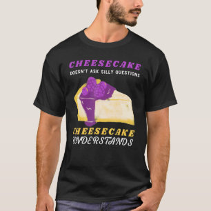 Camiseta Cheesecake Cheesecake Entende Sobremesa Apaixonad
