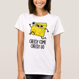 Camiseta Cheesy Venha Cheesy Vá Comida Bonita