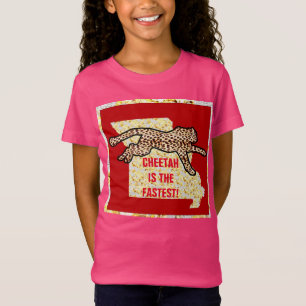 CAMISETA CHEETAH É O MAIS RÁPIDO!