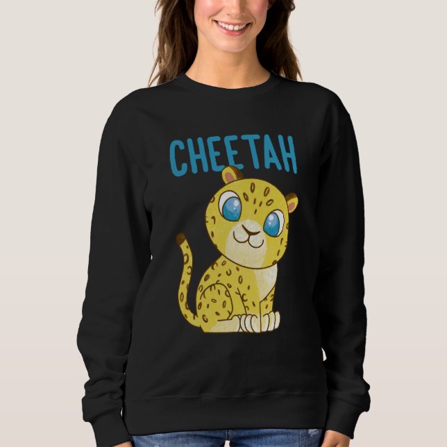 Camiseta Cheetah Fastest Cat Cheetah (Frente)