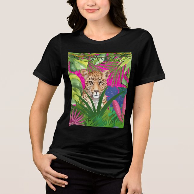 Camiseta Cheetah in the Grass (Frente)