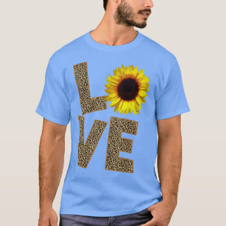 Camiseta Cheetah Skin Love Vintage Girassol