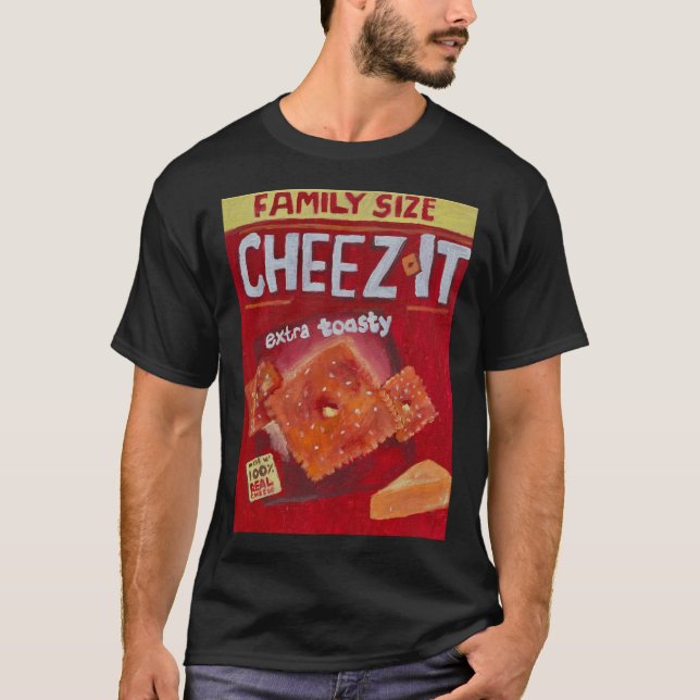 Camiseta Cheeze-its Essencial de Camisa-T (Frente)