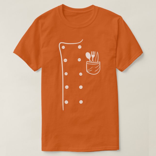 Camiseta chef 2 (Frente do Design)