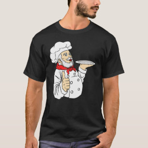 Camiseta Chef Apron Hat Cook Foodie Gourmet Connoisseur