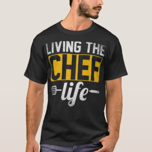 Camiseta Chef bagel pastel chef