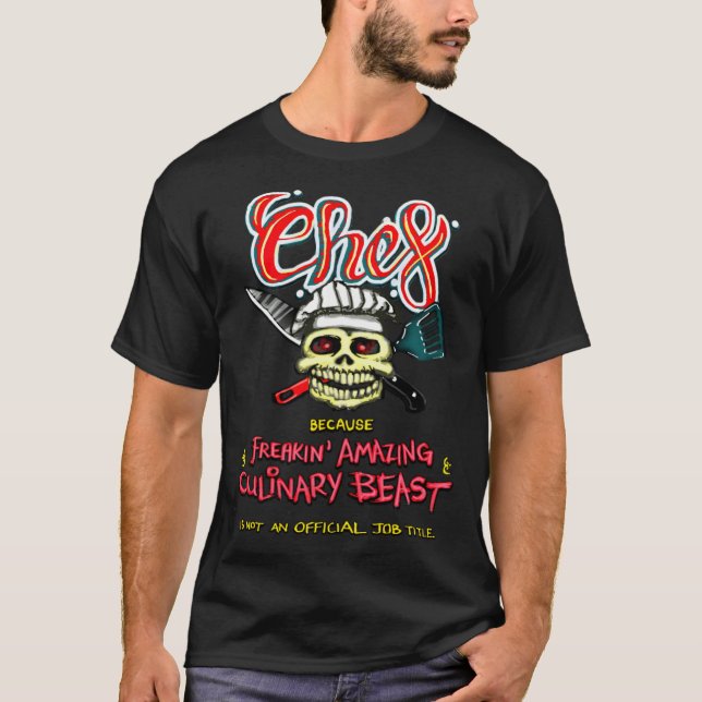 Camiseta Chef baking pirate birthday gift  (Frente)