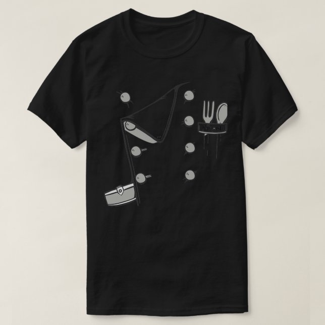 Camiseta Chef Casaco (Frente do Design)
