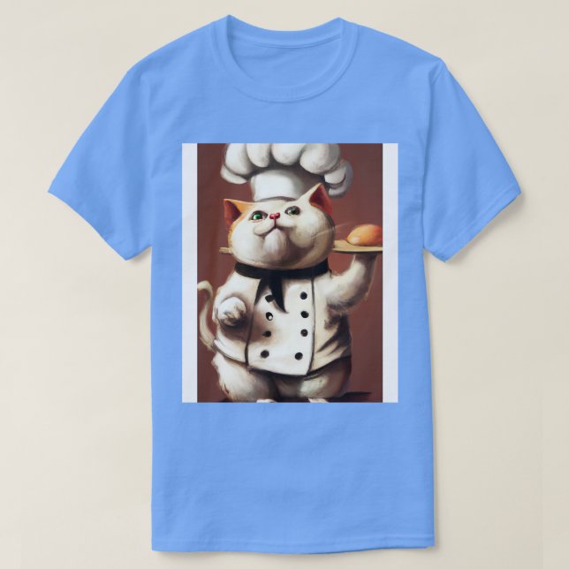 Camiseta Chef Cat (Frente do Design)