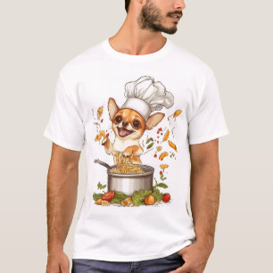Camiseta Chef Chihuahua � Mestre Culinário Canino