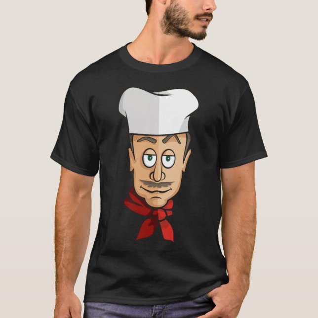 Camiseta Chef colorful cookery  (Frente)
