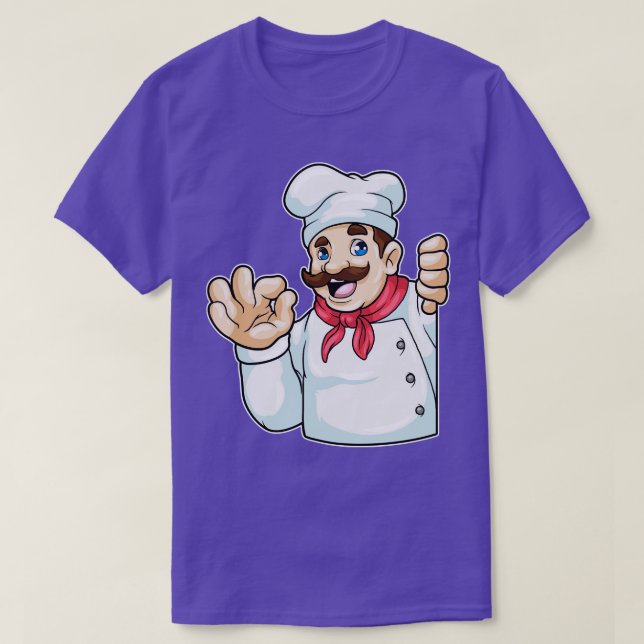 Camiseta Chef com chapéu Chefs (Frente do Design)