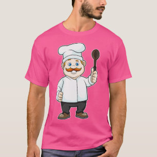 Camiseta Chef com colher de sopa