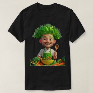 Camiseta Chef com Poder das Plantas – Cozinhando com Gentil