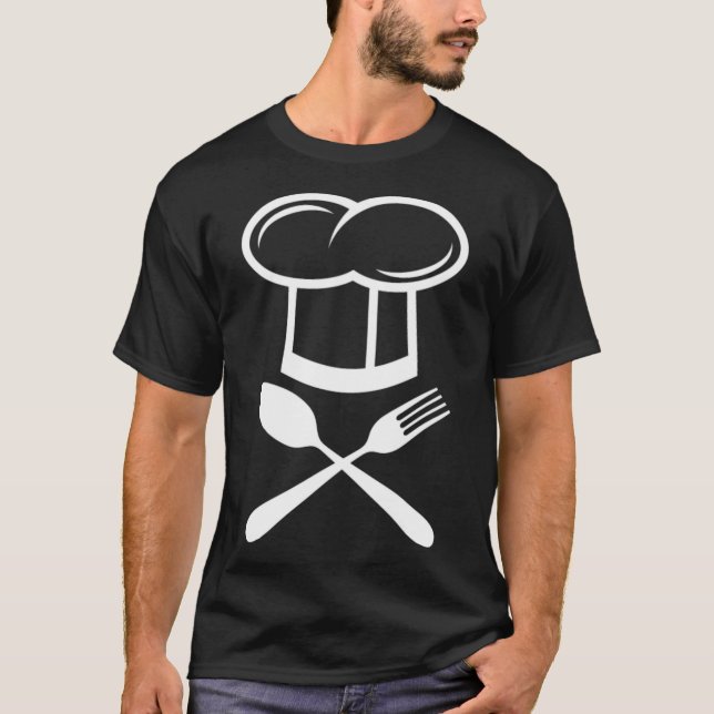 Camiseta Chef cook kitchen astronaut  pirate ship aa  (Frente)
