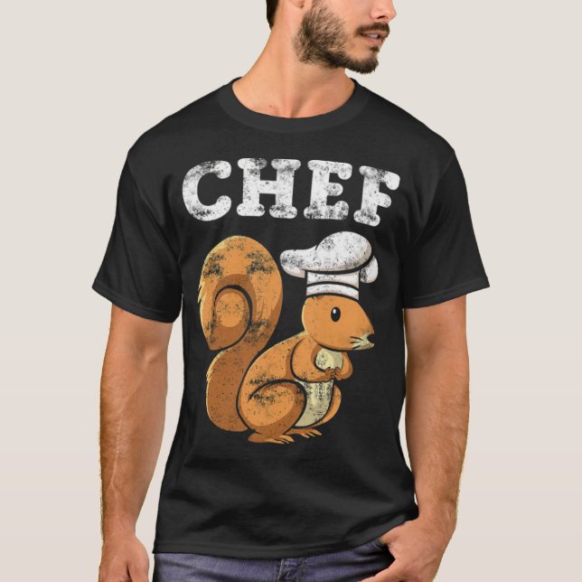 Camiseta Chef Cooking Funny Culinary Kitchen space theme  8 (Frente)