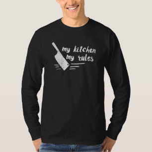 Camiseta Chef Cozinhar Masculinário Escolar Selvagem Chefs