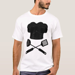 Camiseta Chef Cozinhar Utensil Cook Foodie Gourmet Cooki