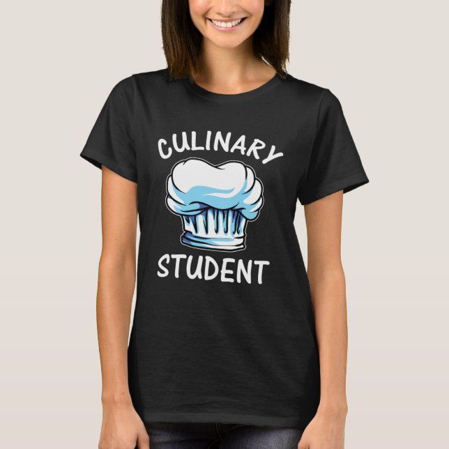 Camiseta Chef Culinary Student Cooking (Frente)