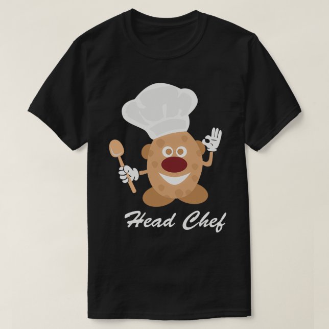 Camiseta Chef de Batata (Frente do Design)