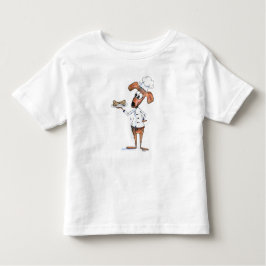 Camiseta Chef de Cachorro Branco