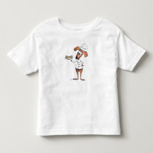 Camiseta Chef de Cachorro Branco