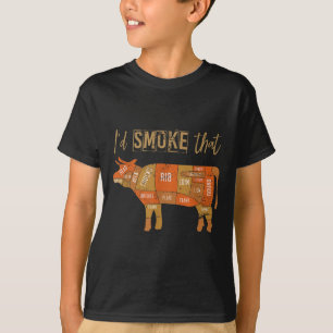Camiseta Chef de Churrasco Engraçado Saco-Mão-Made-Mino-Pre