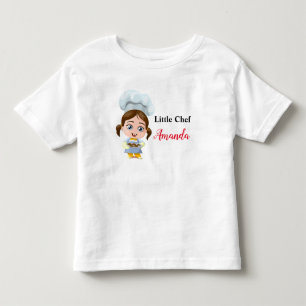 Camiseta Chef de cozinha/Camisa de cozinha para bebê