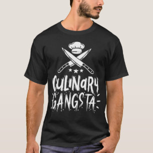 Camiseta Chef de cozinha cultural tema de aniversário chefe