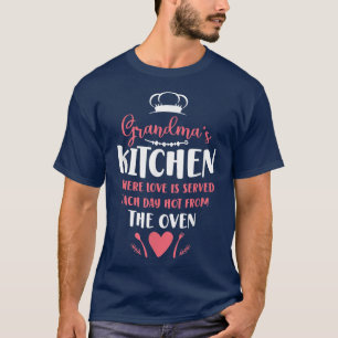 Camiseta Chef de cozinha da vovó do cozinhar Cook