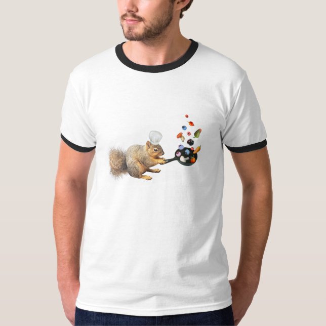 Camiseta Chef de Esquilo (Frente)