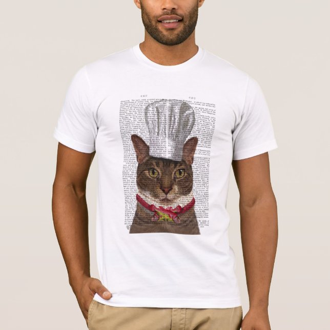 Camiseta Chef de Gato (Frente)