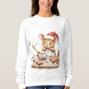 Camiseta Chef de Mouse de Natal bonito