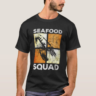 Camiseta Chef de Na moda de lagosta de marisco que come pas