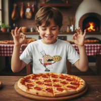 Chef de pizza italiano