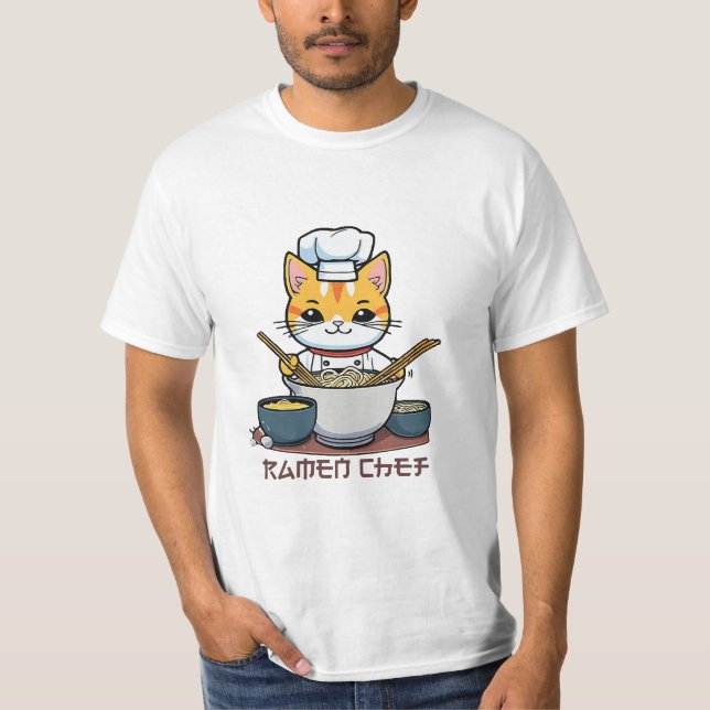 Camiseta Chef de Ramen (Frente)