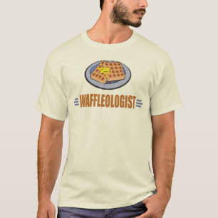 Camiseta Chef de Waffle Humoroso