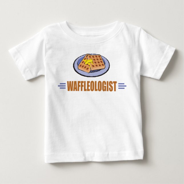 Camiseta Chef de Waffle Humoroso (Frente)