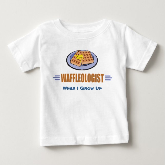 Camiseta Chef de Waffle Humoroso (Frente)