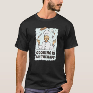 Camiseta Chef dizendo Cozinhar Cozinha Acessórios de chef