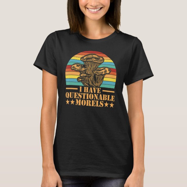 Camiseta Chef E Fazenda De Cogumelos Com Moréis Questionáve (Frente)