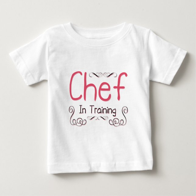Camiseta Chef em treinamento (Frente)
