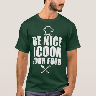 Camiseta Chef Engraçado Chef Culinário Cozinhar Chef Para C